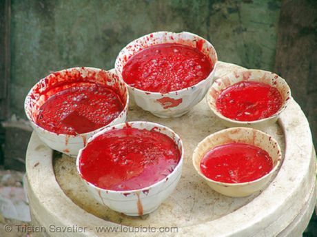 Sariwang sabaw ng Dugo